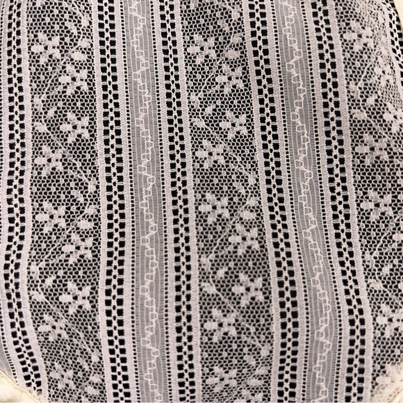 Vintage 1970s Jessica’s Gunnies Ivory Cream Blouse Long Sleeve Victorian XS - Picture 6 of 16